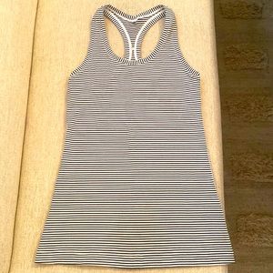 Lululemon striped tank top size S